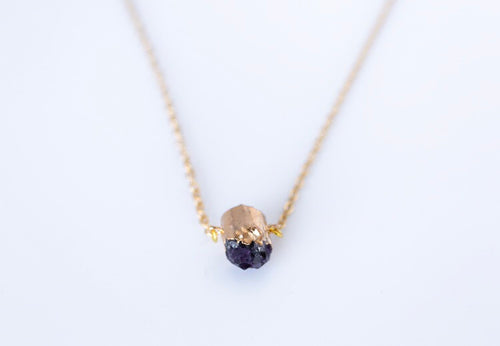 The Bijou Necklace // Amethyst