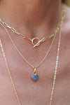 The Roxanne Necklace // Blue