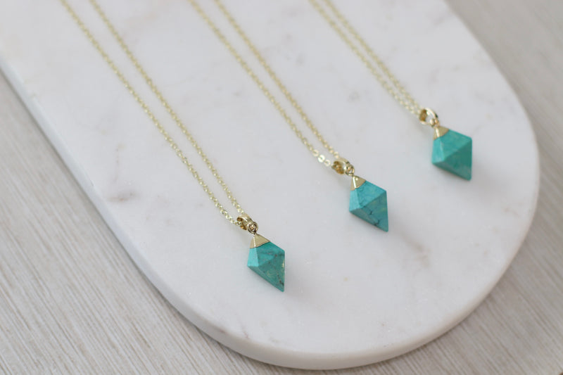The Lauren Necklace // Turquoise