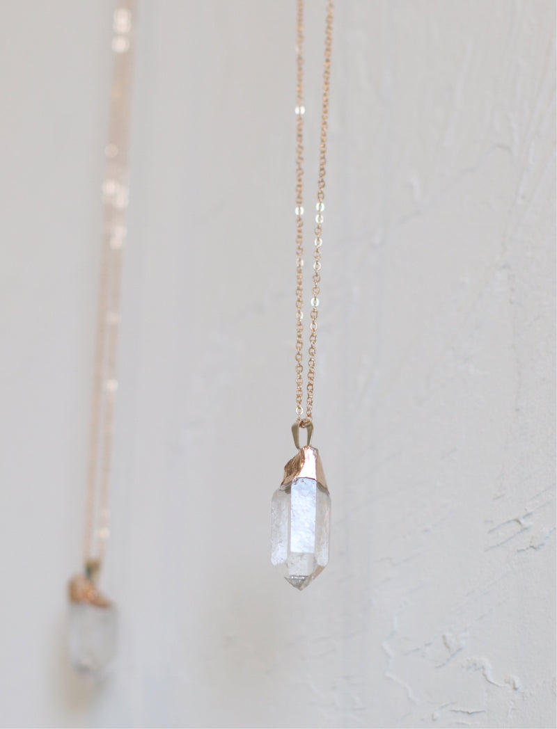 The Scout Necklace // Rose Gold