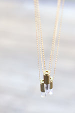The Crystal Bullet Necklace