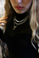The Snake Chain Necklace // Silver