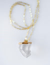 The Scout Necklace // Clear